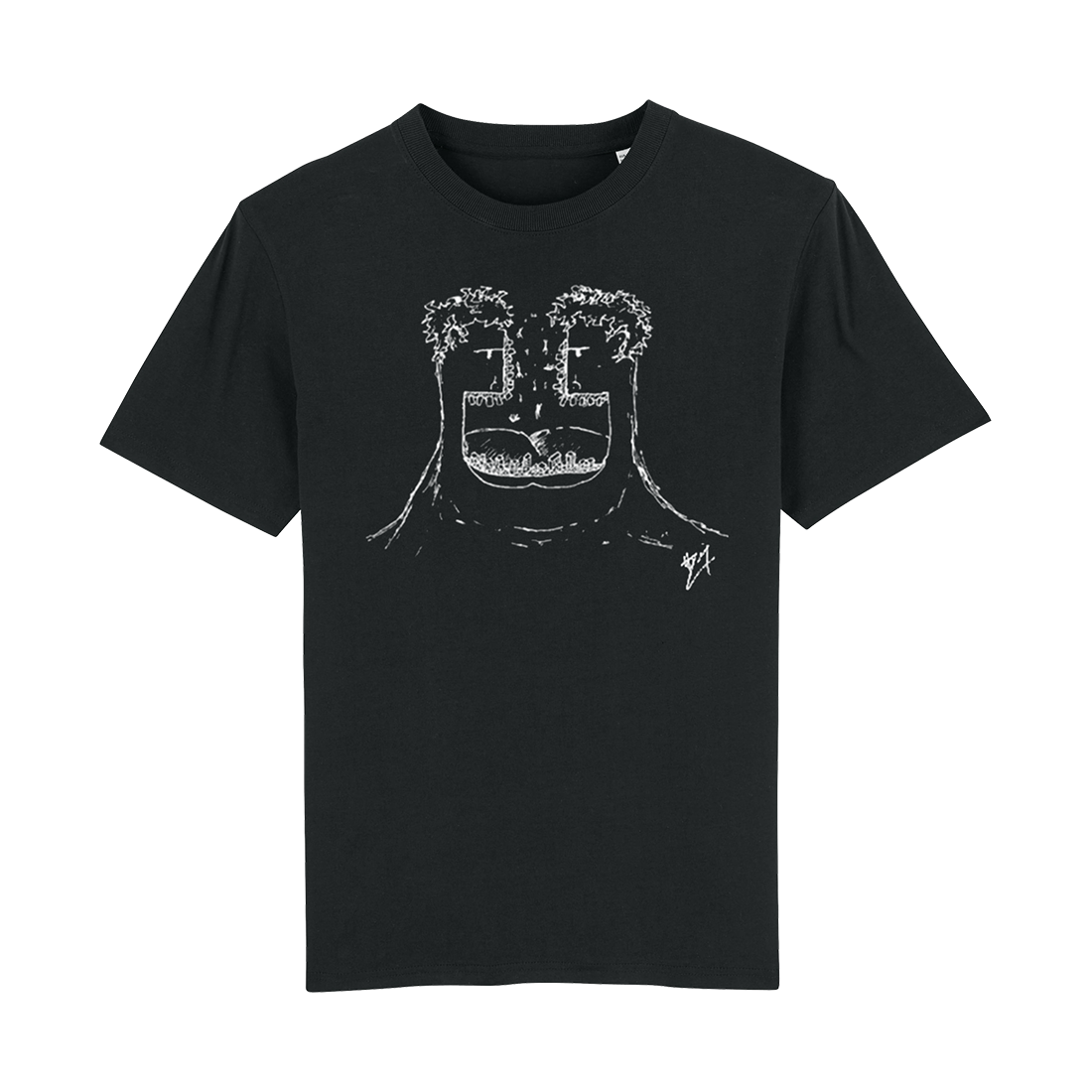 BLACK 20EAT 20YOUR 20YOUNG 20TEE FRONT - Hozier Merch