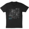 Z79FYeVnhozier studio black crewtee flat - Hozier Merch