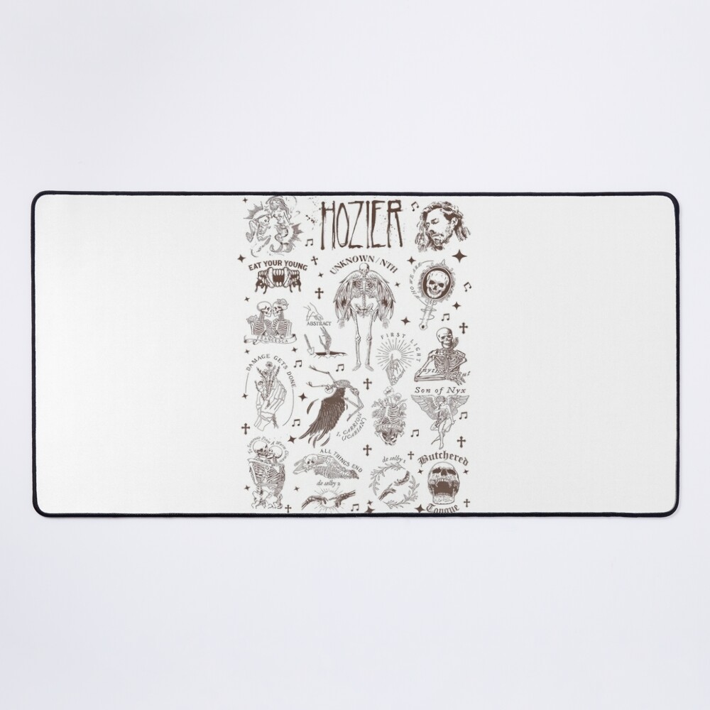 urdesk mat flatlaysquare1000x1000 13 - Hozier Merch