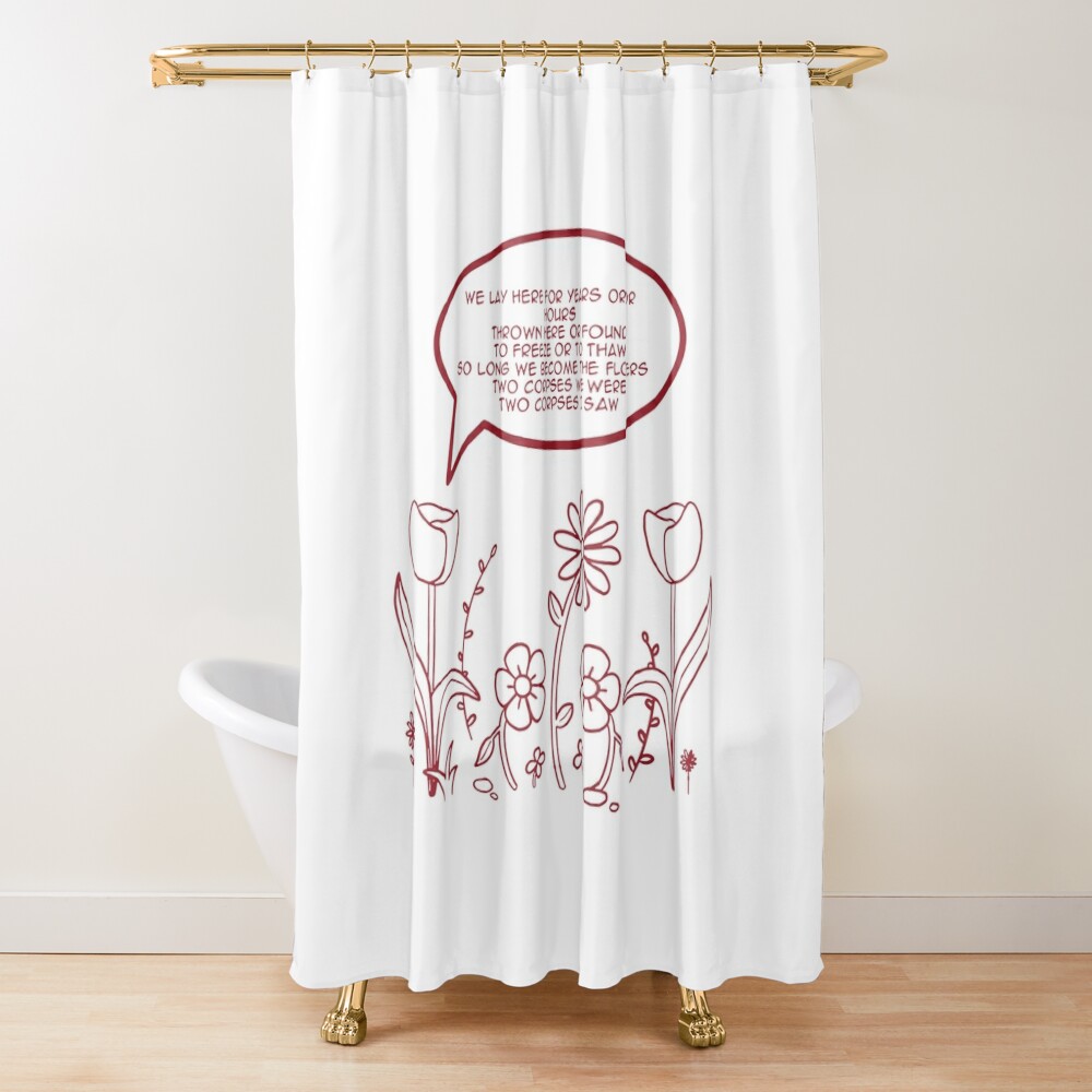 urshower curtain closedsquare1000x1000.1 9 - Hozier Merch